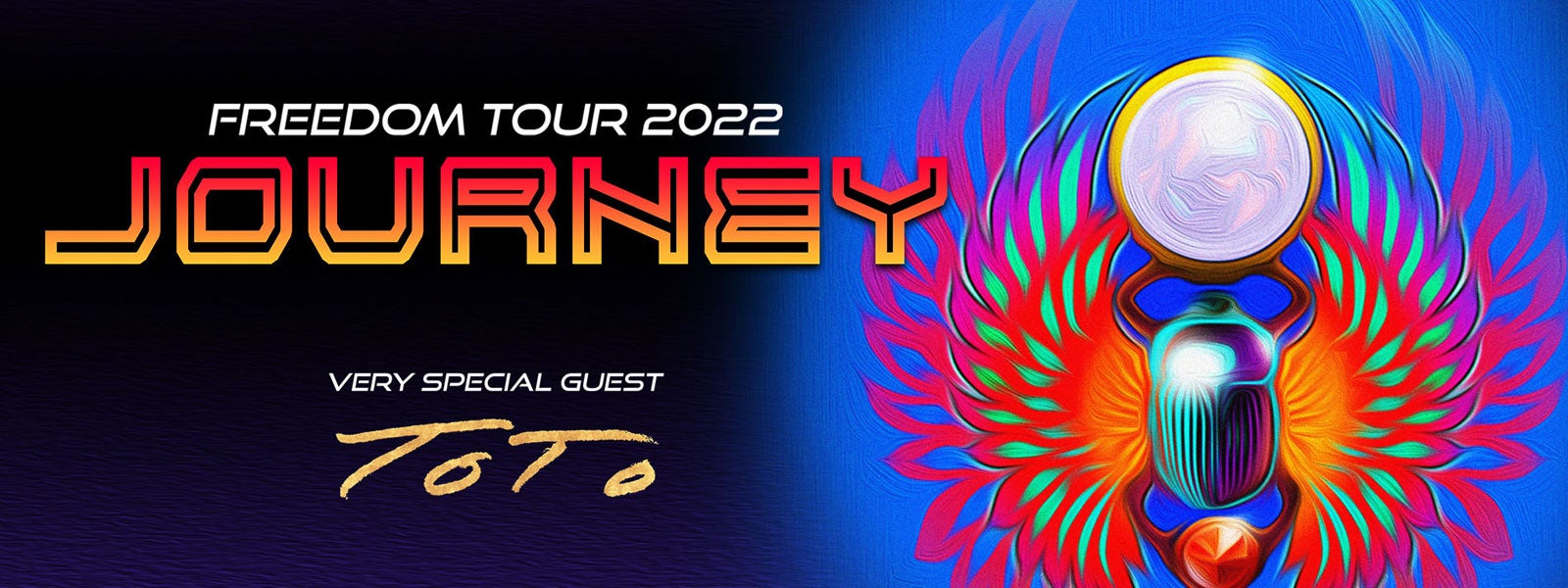 Journey: Freedom Tour 2022 with very special guest Toto