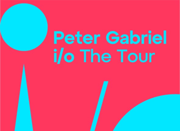 More Info for Peter Gabriel: i/o The Tour